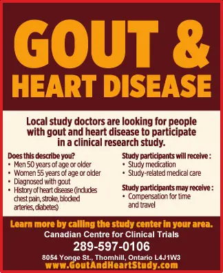 Gout ad for canada