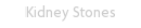 Kidney Stones